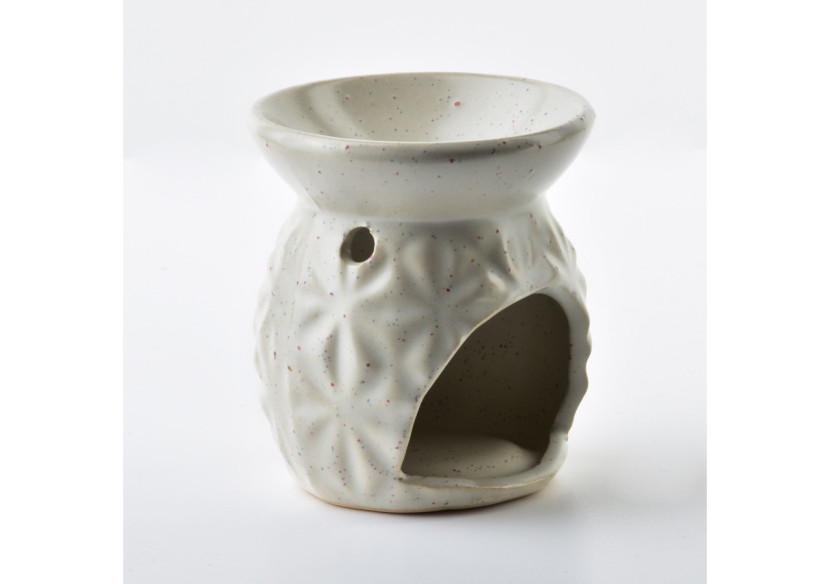 Brûleur d'huiles essentielles - Céramique 6,5 x 7,5 cm - HTTP6159 - Mondex