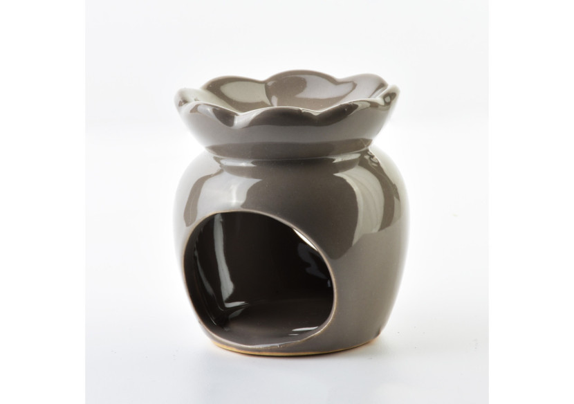 Brûleur d'huiles essentielles - Céramique 6,5 x 7 cm - HTTP6203 - Mondex