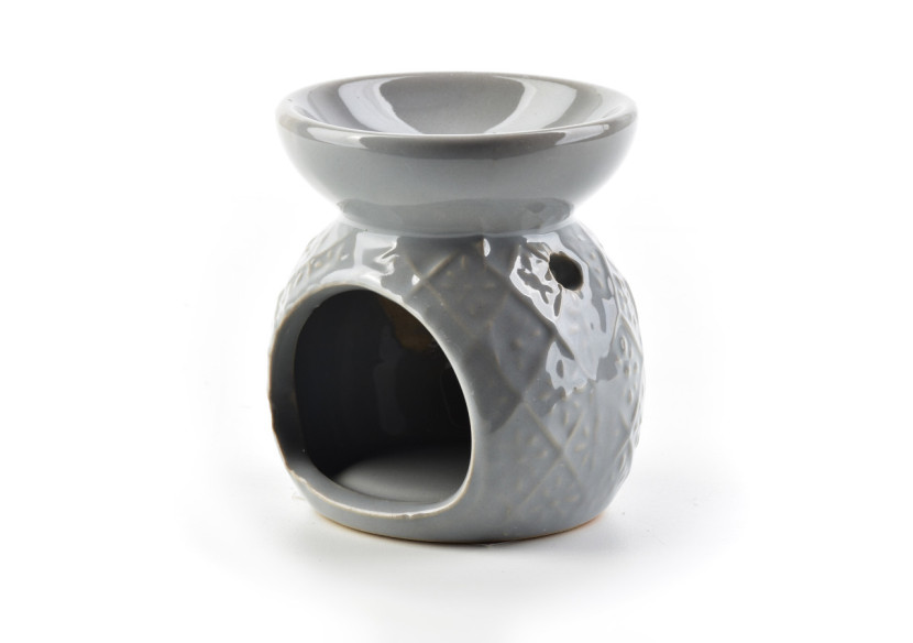 Brûleur d'huile parfumée - Céramique 6,4x7,5cm - HTTP6326 - Mondex