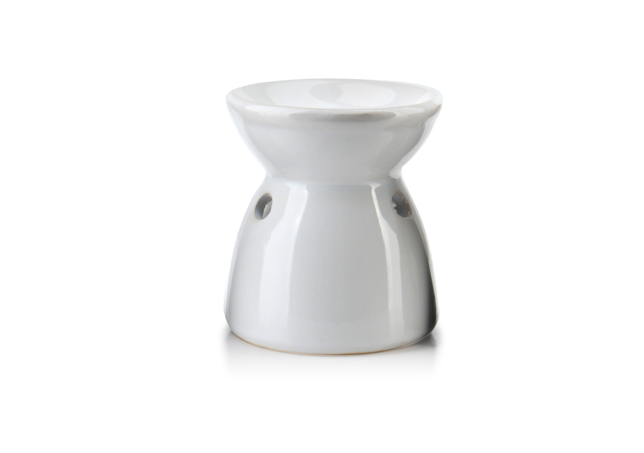 Brûleur d'huile parfumée - Céramique 6,8cm de diamètre x 7,5cm de hauteur - HTTP6456 - Mondex
