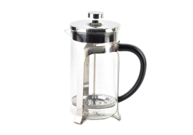 French Press ANNE - 1000ml en acier inoxydable et verre borosilicate - HTXA5736-CX - Cookini By Mondex