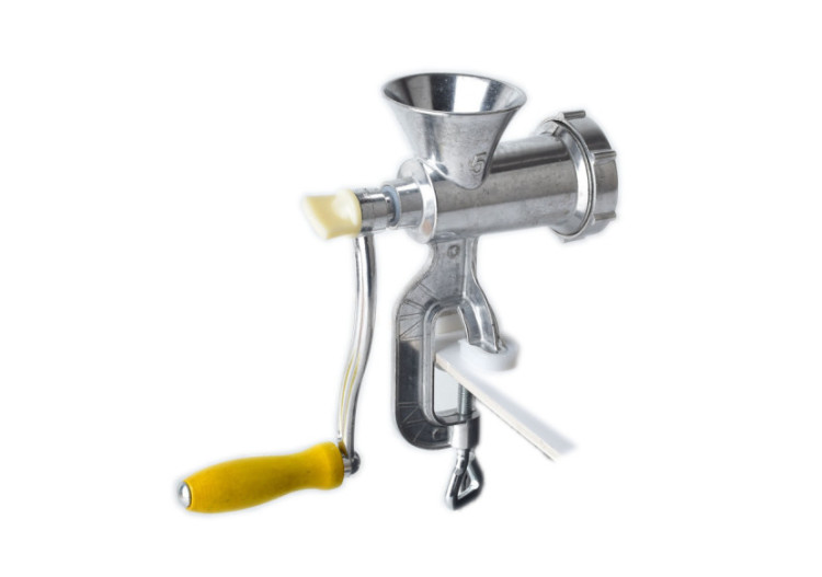 Hachoir à viande JENNY - Taille 5, acier inoxydable, dimensions 7,5x22,5cm - HTXA5767-CX - Cookini By Mondex