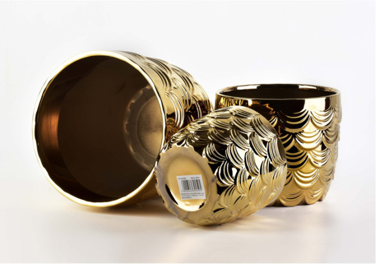 Pot NEVA - Ceramique 16x12.5cm sans trou - HTYE2588 - Mondex 2