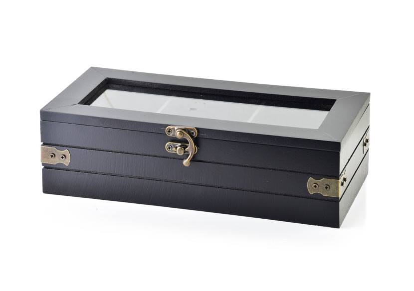 Boîte de rangement SADIE - Élégance rustique 24x11x7.5cm - HTYK5989 - Mondex