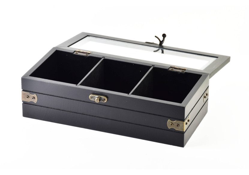 Boîte de rangement SADIE - Élégance rustique 24x11x7.5cm - HTYK5989 - Mondex