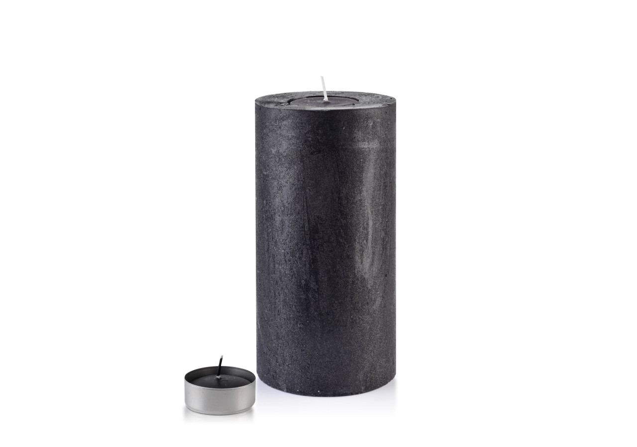 LANTERNE WALEC RUSTIQUE - 120x240 cm, couleur noire - TCM6085 - Mondex