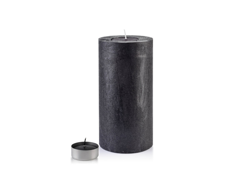 LANTERNE WALEC RUSTIQUE - 120x240 cm, couleur noire - TCM6085 - Mondex