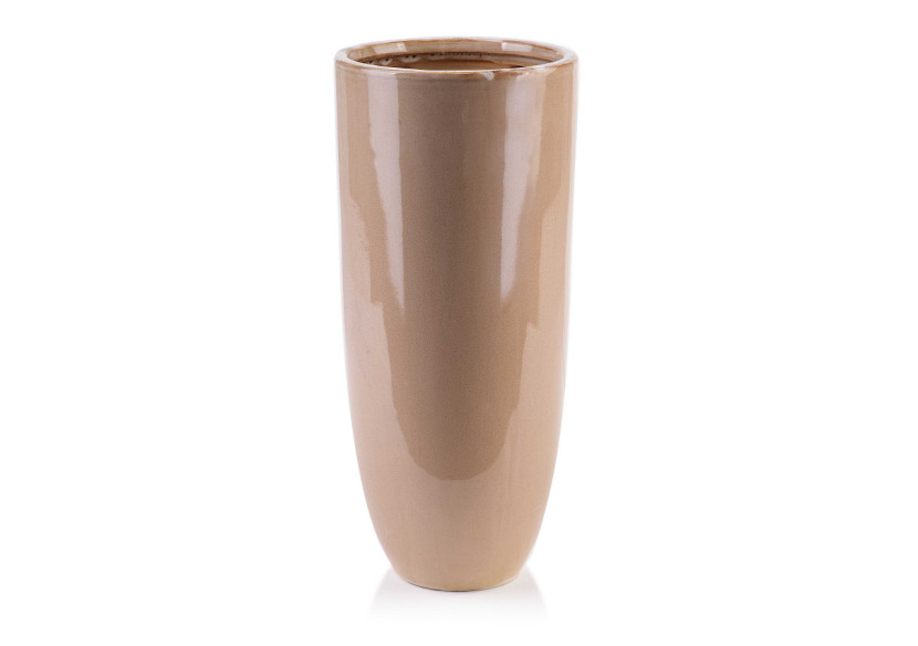 Vase YANDA BEIGE - Élégance classique en céramique 13 x 29,5 cm - HTTS4494 - Mondex Vase YANDA BEIGE - Élégance classique en céramique 13 x 29,5 cm - HTTS4494 - Mondex