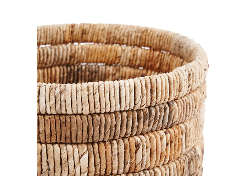 Panier Chuma - Tressé à la main en feuille de bananier - JAHA006N - Bazar Bizar