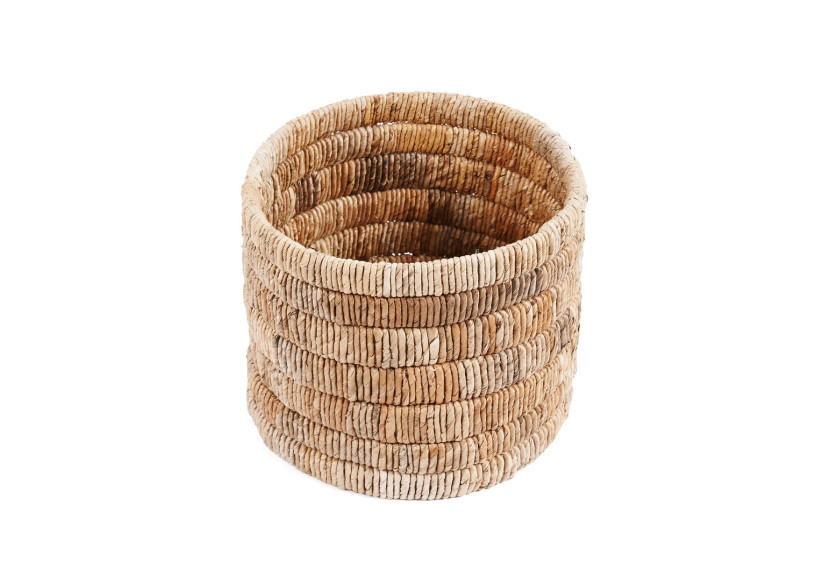 Panier Chuma - Tressé à la main en feuille de bananier - JAHA006N - Bazar Bizar