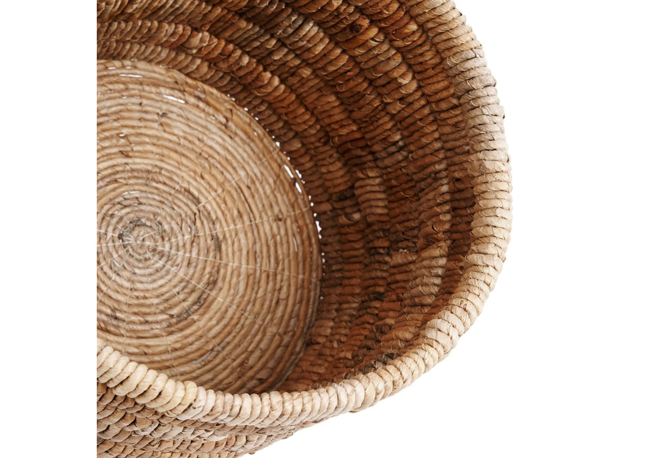 Panier Chuma - Tressé à la main en feuille de bananier - JAHA006N - Bazar Bizar