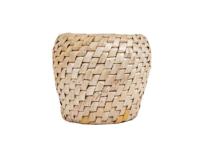 Panier Chidi - Design artistique en bananier clair - JAHA005N - Bazar Bizar