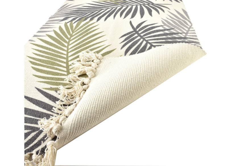 Tapis JUNGLE - Motif feuillage 60x100cm - HTZA5842 - Mondex