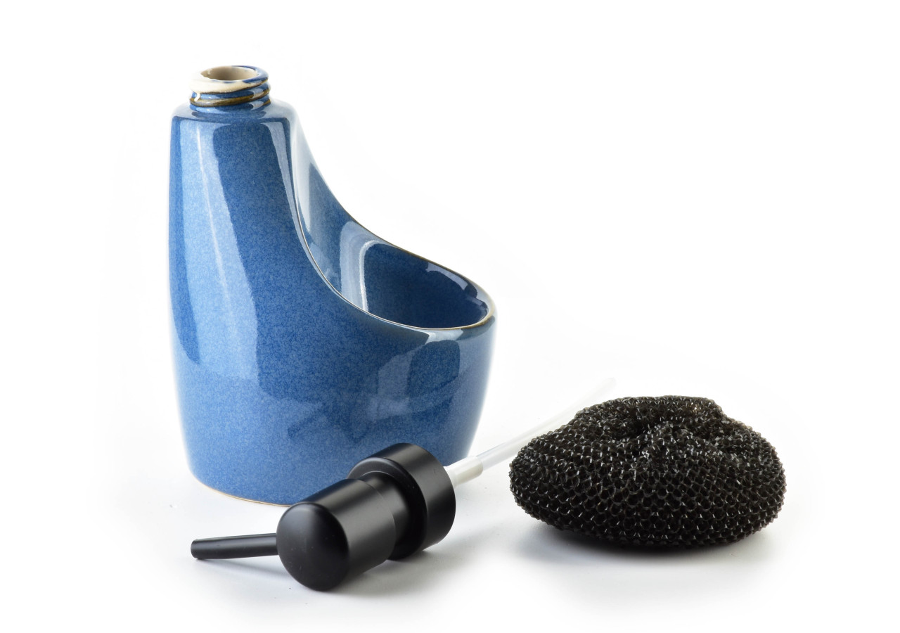 Distributeur ARMINA NATURE - 400ml en céramique 9x8xh18cm - HTWM6591-CX - Cookini By Mondex