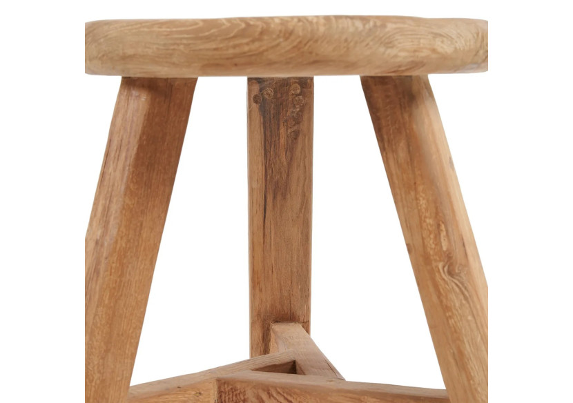 Tabouret NOGUCHI - Teck recyclé et design pratique - JASE011N - Bazar Bizar Tabouret NOGUCHI - Teck recyclé et design pratique - JASE011N - Bazar Bizar