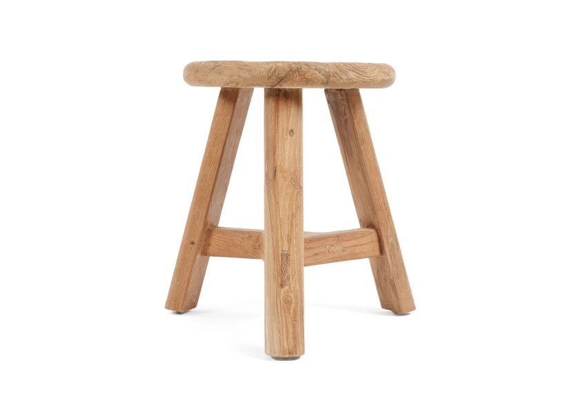 Tabouret NOGUCHI - Teck recyclé et design pratique - JASE011N - Bazar Bizar Tabouret NOGUCHI - Teck recyclé et design pratique - JASE011N - Bazar Bizar