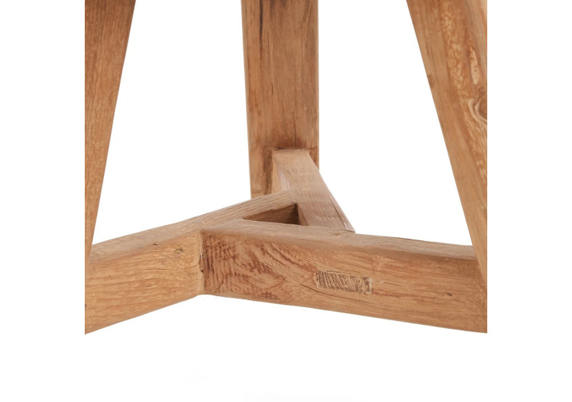 Tabouret NOGUCHI - Teck recyclé et design pratique - JASE011N - Bazar Bizar Tabouret NOGUCHI - Teck recyclé et design pratique - JASE011N - Bazar Bizar