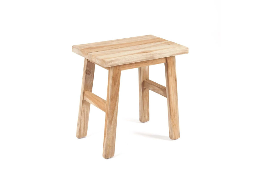 Tabouret MAKARA - Teck recyclé et design fonctionnel - JAAM038N - Bazar Bizar Tabouret MAKARA - Teck recyclé et design fonctionnel - JAAM038N - Bazar Bizar