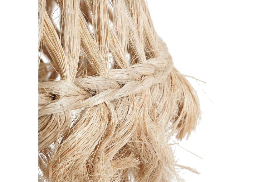 Suspension Abaca Jelly Fish - Naturelle et Charme Côtier - JAWAL004N-L - Bazar Bizar