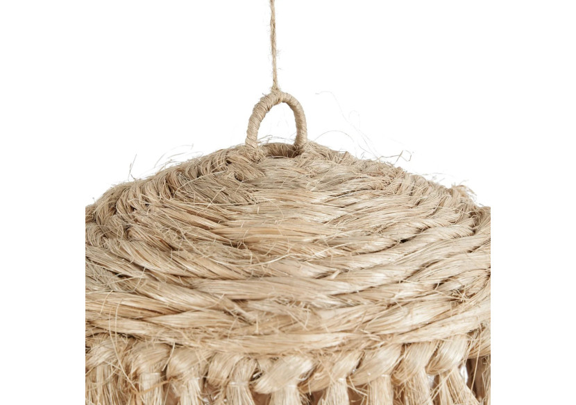Suspension Abaca Jelly Fish - Naturelle et Charme Côtier - JAWAL004N-L - Bazar Bizar