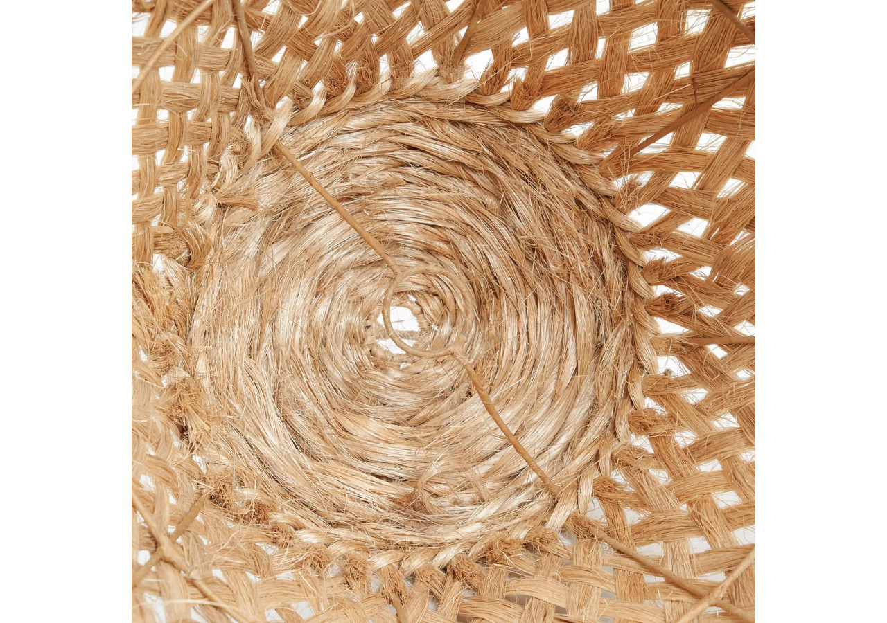 Suspension Abaca Jelly Fish - Naturelle et Charme Côtier - JAWAL004N-L - Bazar Bizar