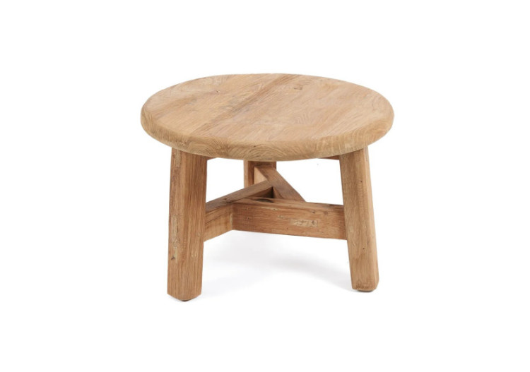Table Basse Fusuma - Petite Taille et Bois Recyclé - JASE018N-S - Bazar Bizar