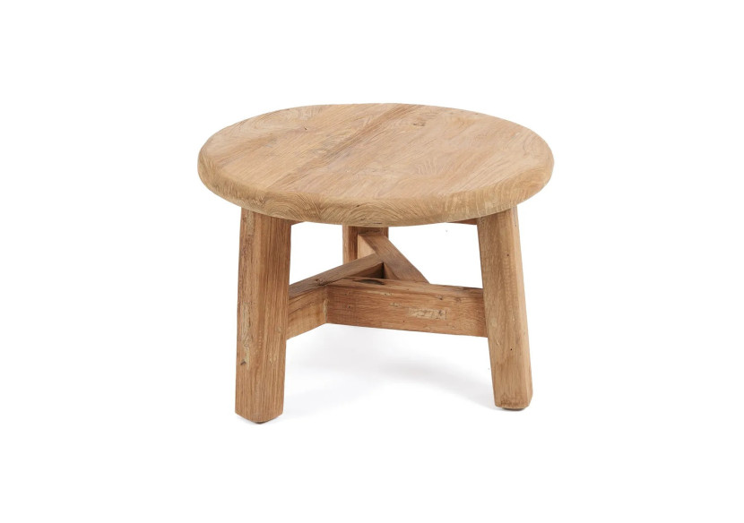 Table Basse Fusuma - Petite Taille et Bois Recyclé - JASE018N-S - Bazar Bizar