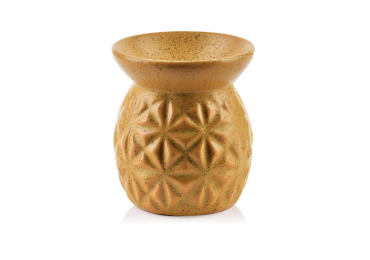Brûleur d'huiles essentielles - Céramique 6,5x5,5xh7,5cm - HTTP2759 - Mondex