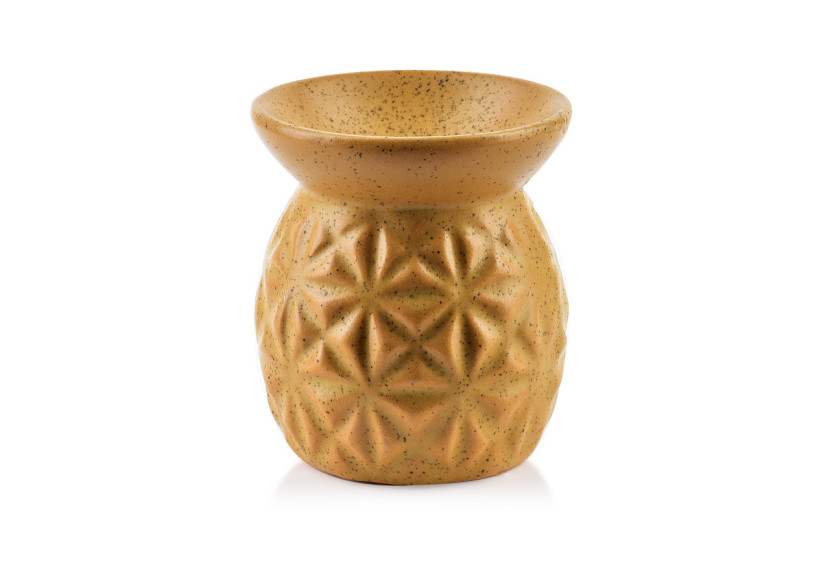 Brûleur d'huiles essentielles - Céramique 6,5x5,5xh7,5cm - HTTP2759 - Mondex