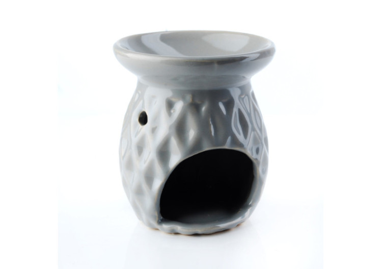 Brûleur d'huile parfumée - Céramique 7 x 6,5 x 8 cm - HTTP3169 - Mondex 2