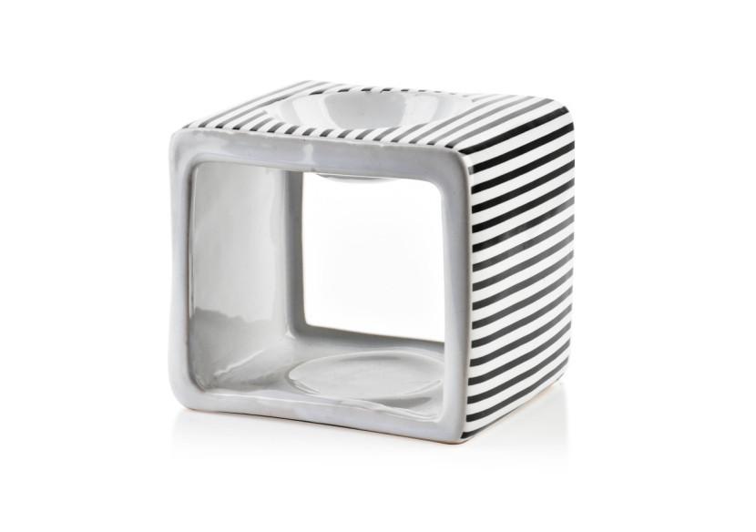 Brûleur d'huiles essentielles - Céramique 9,5x7,5xh8,5cm - HTTP3244 - Mondex