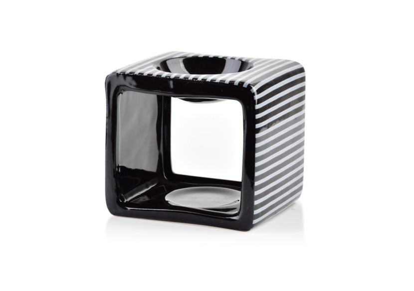 Brûleur d'huiles essentielles - Céramique 9,5x7,5xh8,5cm - HTTP3251 - Mondex