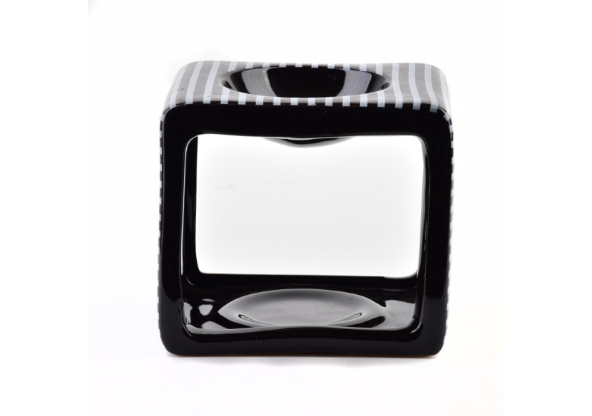 Brûleur d'huiles essentielles - Céramique 9,5x7,5xh8,5cm - HTTP3251 - Mondex