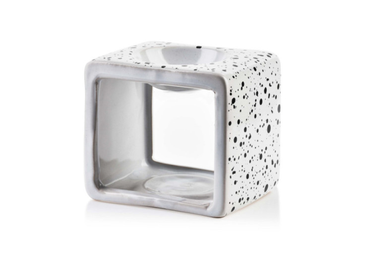 Brûleur d'huiles essentielles - Céramique 9,5x7,5xh8,5cm - HTTP3268 - Mondex