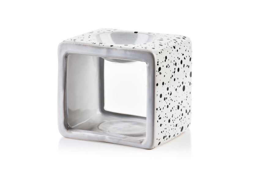 Brûleur d'huiles essentielles - Céramique 9,5x7,5xh8,5cm - HTTP3268 - Mondex