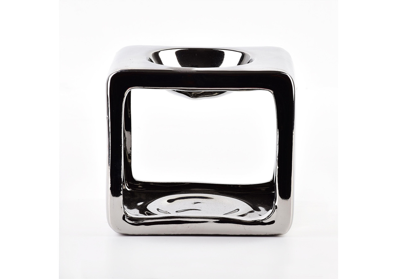 Brûleur d'huiles essentielles - Céramique 9,5x7,5xh8,5cm - HTTP3299 - Mondex