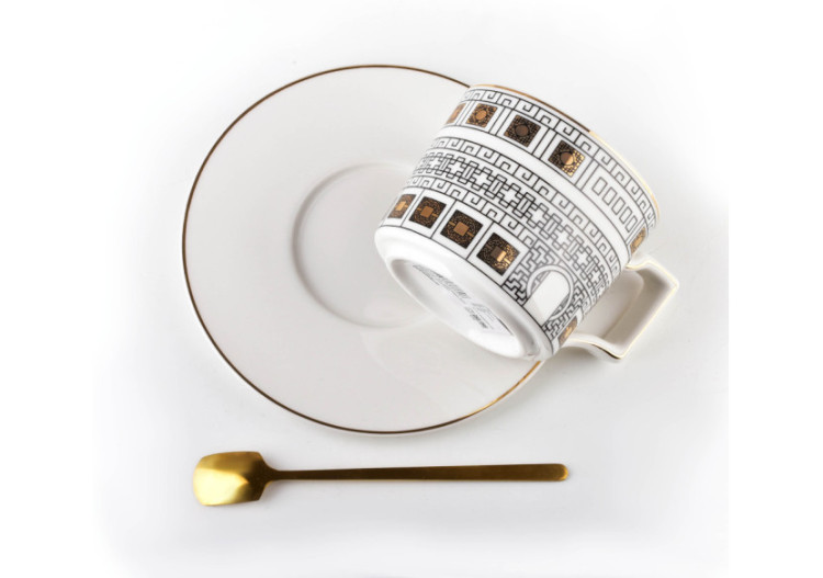 Tasse OTIS avec Soucoupe - 220ml - HTPL8628-PROM - Affekdesign By Mondex 2