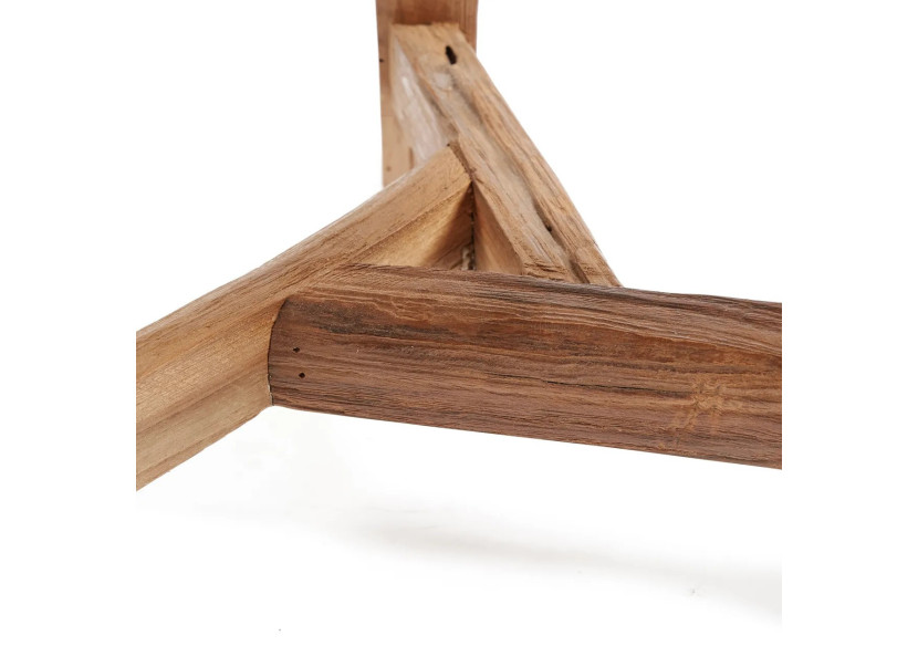 Tabouret Yatai - Teck Naturel - Taille M - JAHER001N-M - Bazar Bizar Tabouret Yatai - Teck Naturel - Taille M - JAHER001N-M - Bazar Bizar