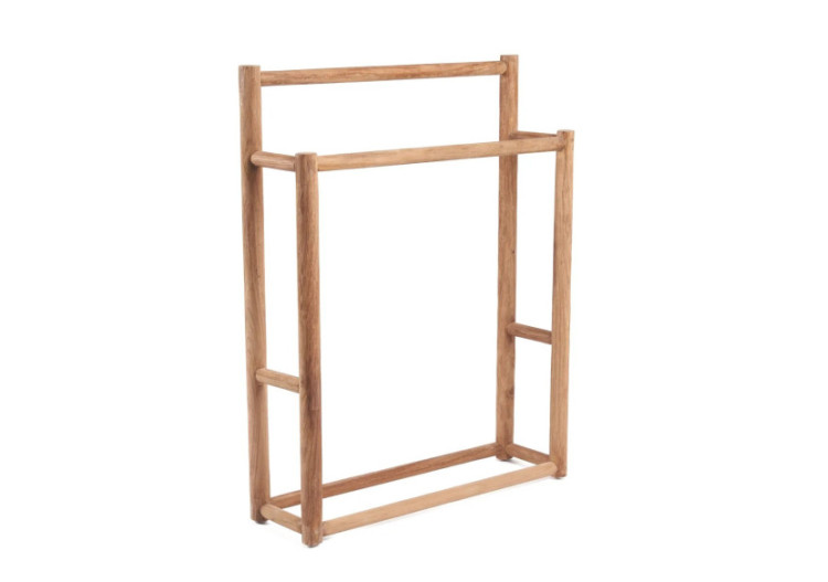 Le porte-serviettes rustique