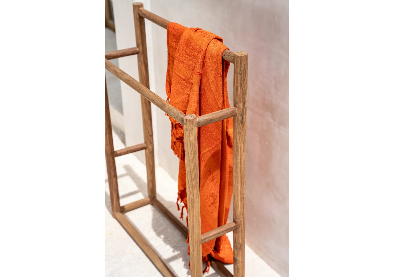 Le porte-serviettes rustique