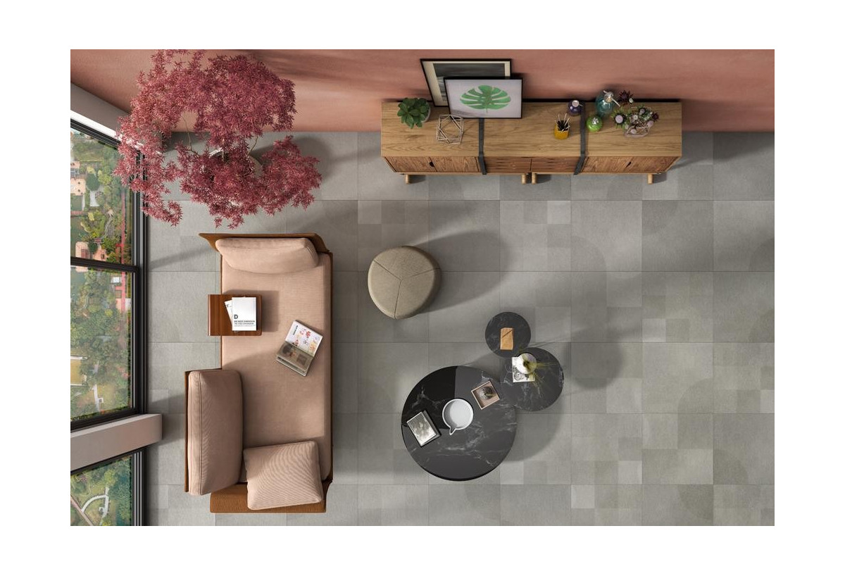 Mosaïque quarter murale grès cérame Context - Panaria : Confort'Mat