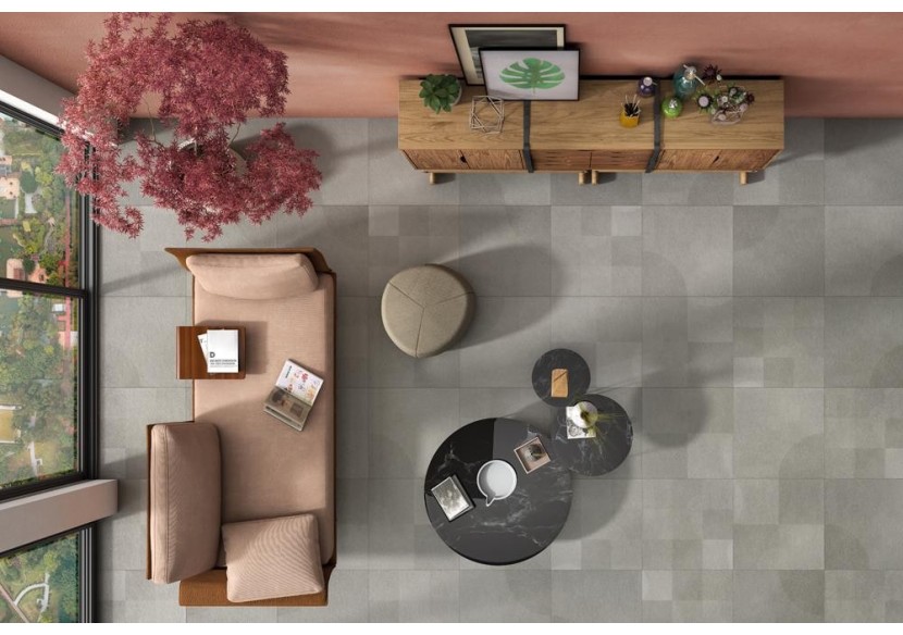 Mosaïque quarter murale grès cérame Context - Panaria : Confort'Mat