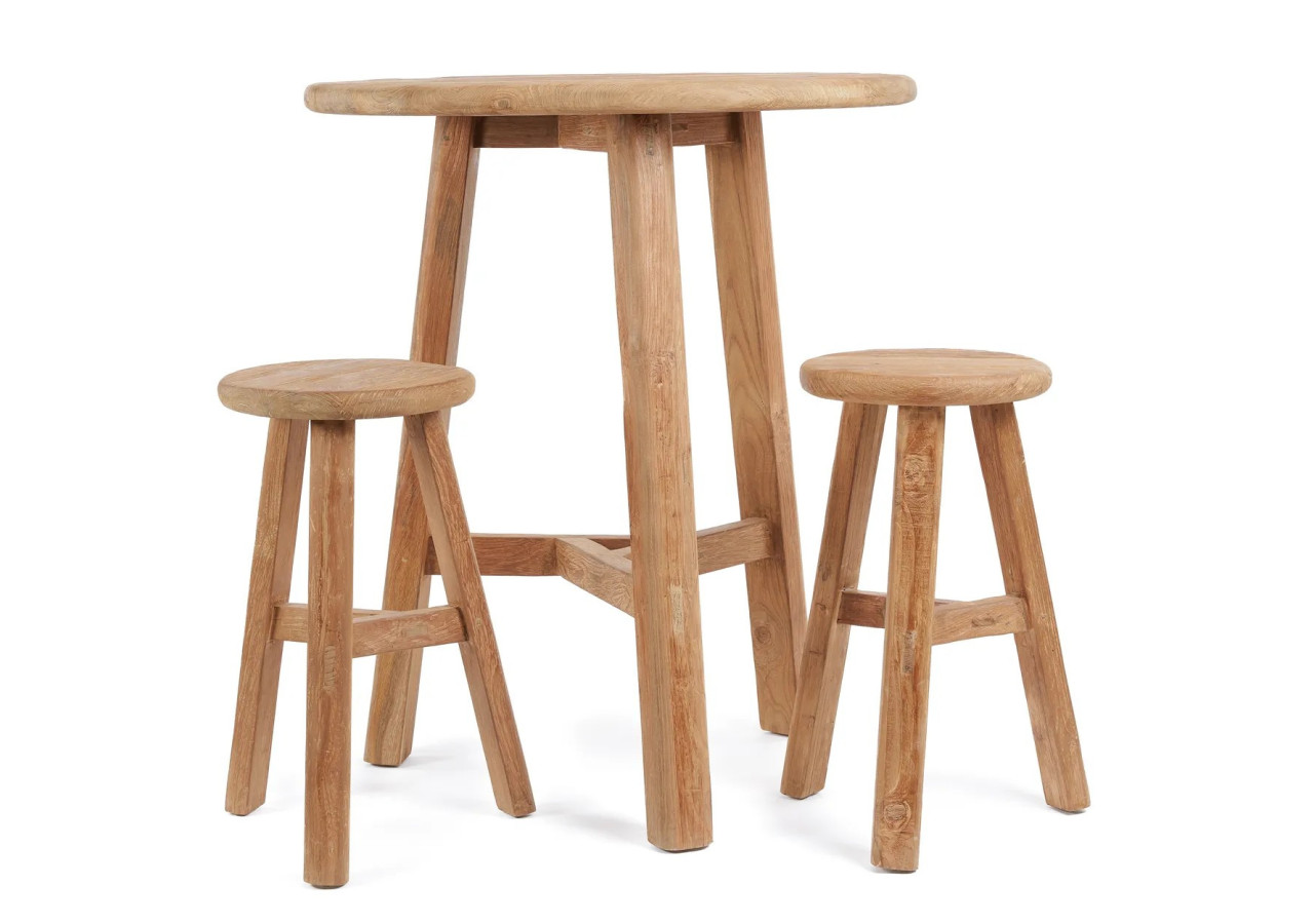 Table Bar Fusuma - Design Extérieur Élégant - JASE017N - Bazar Bizar