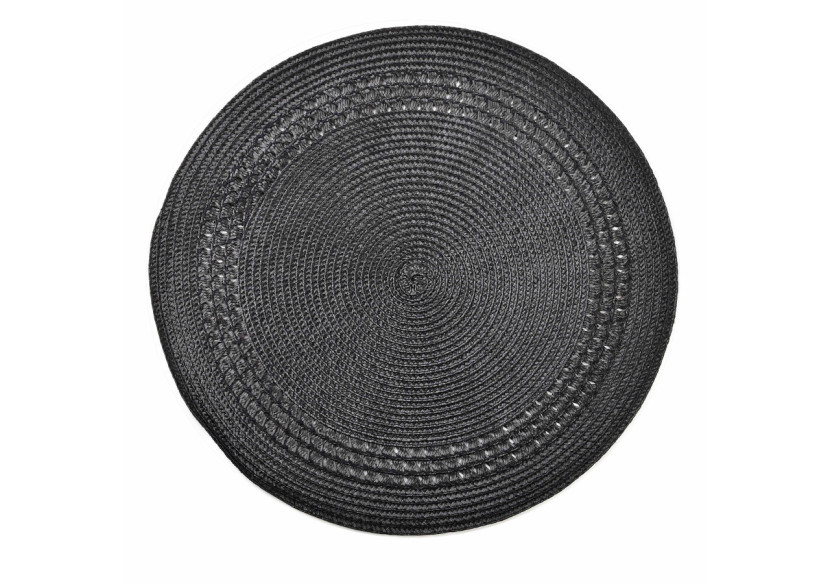 Mata de Table MANDY - 38cm - Noir - HTA8867 - Mondex Mata de Table MANDY - 38cm - Noir - HTA8867 - Mondex