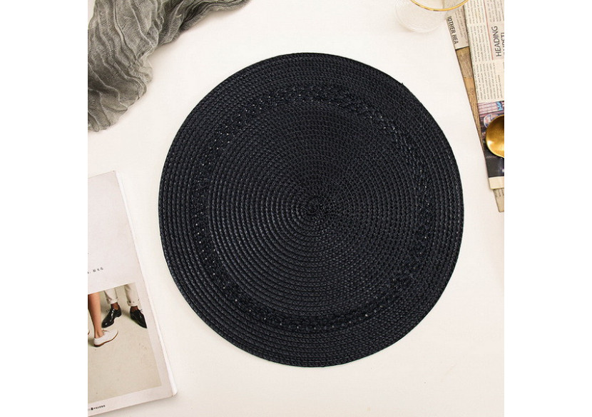 Mata de Table MANDY - 38cm - Noir - HTA8867 - Mondex Mata de Table MANDY - 38cm - Noir - HTA8867 - Mondex