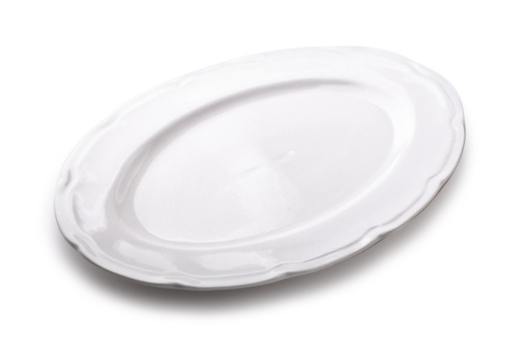 Plat Ovale HELLA - Porcelaine 30x21xh2,4cm - HTNF3317 - Affekdesign By Mondex