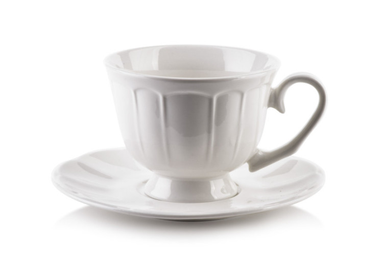 Tasse HELLA avec Soucoupe - 250ml, 15,5xh8cm - HTNF3324 - Affekdesign By Mondex