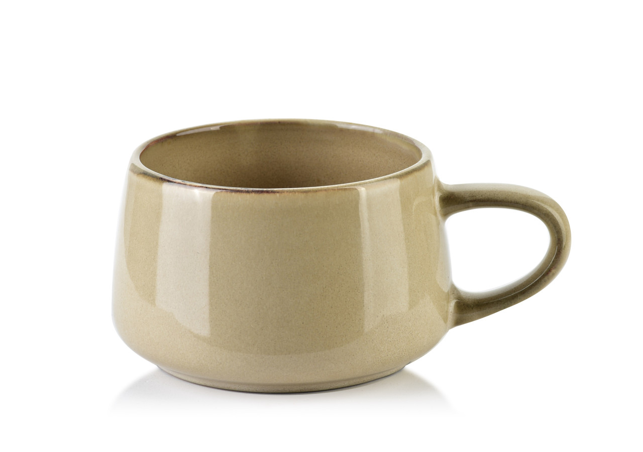 Tasse BASIC NATURE - 400ml, Design élégant 10x14xh7cm - HTNA7970 - Mondex
