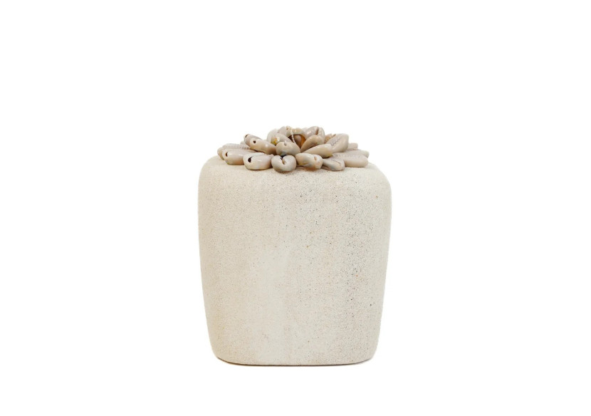 Statue Sumba Stone n°37 - Artisanat unique d'Indonésie - BAHRA037 - Bazar Bizar