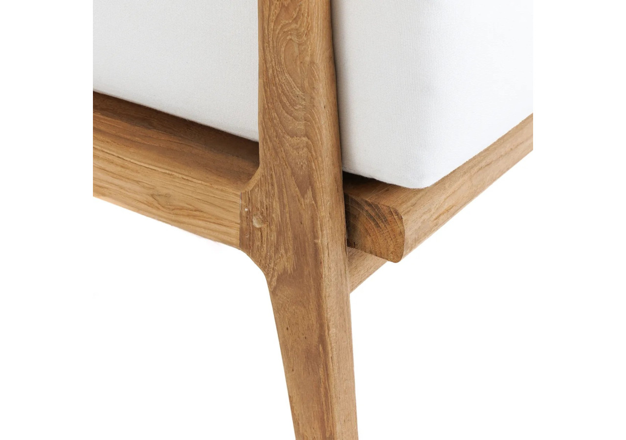 Fauteuil Gilimanuk - Sofa d'extérieur en teck recyclé - JAECOL015NW - Bazar Bizar